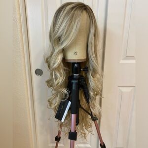 Belle Tress Allegro 28 Tres Leches Blonde 28” luxury ultra long wig. NWT